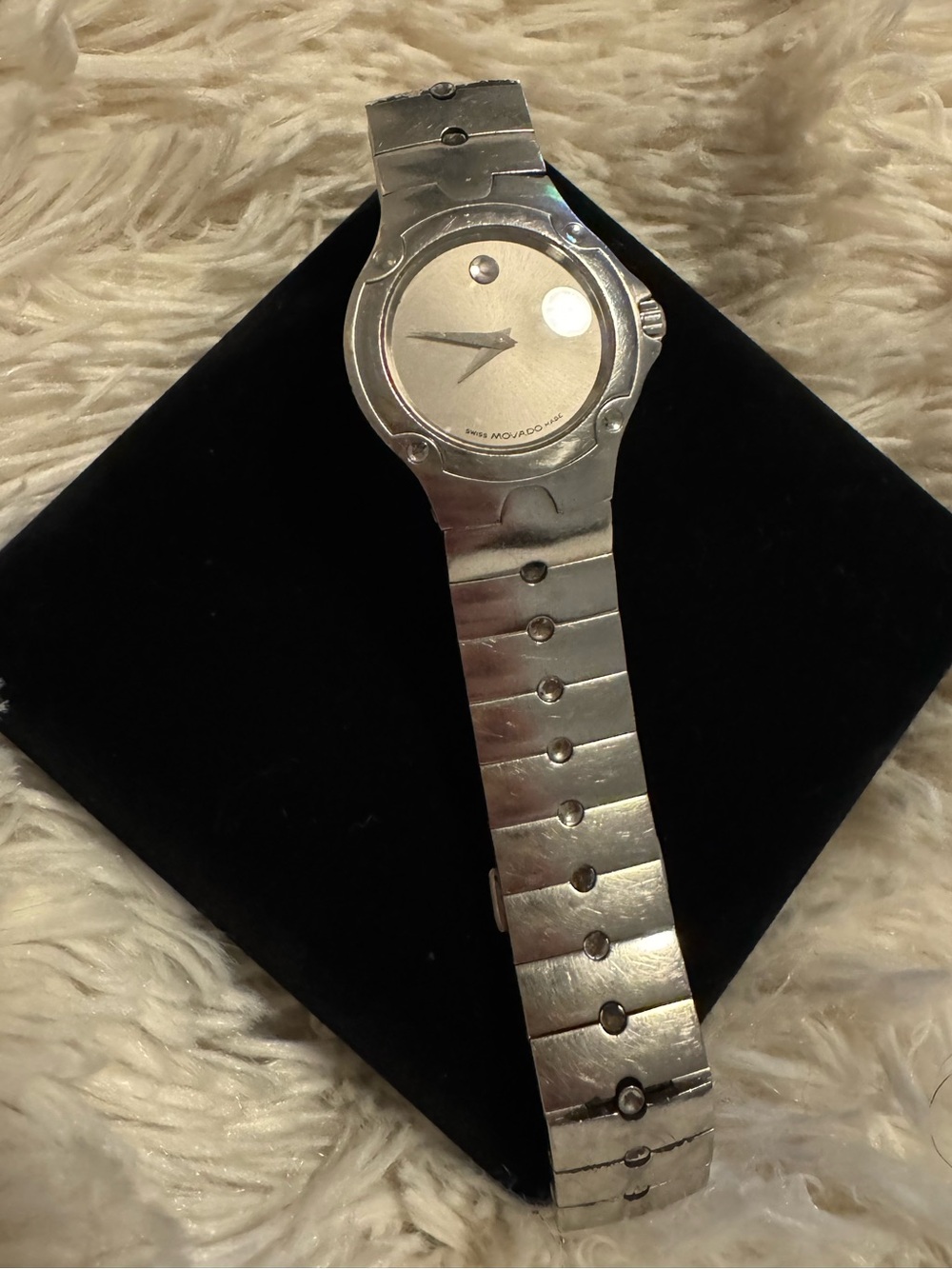 Movado Sports Edition 84 G4 1851 Y2K Museum Dial Ladies Watch, Stainless Steel